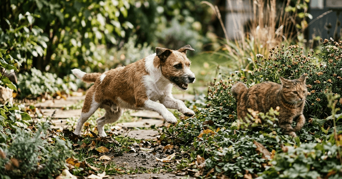 Why Do Dogs Chase Cats, and How Can You Tell If It Is Play or Prey Drive?