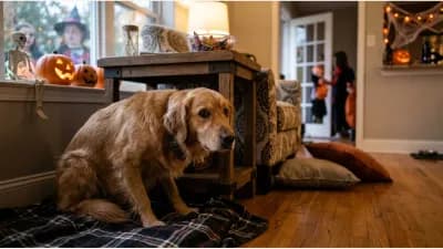 How Can You Make Halloween Less Frightening for Dogs and Cats?