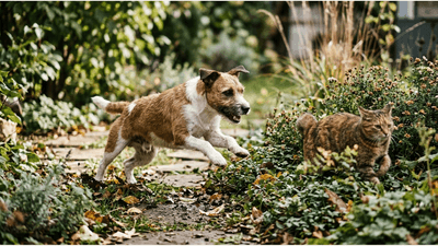 Why Do Dogs Chase Cats, and How Can You Tell If It Is Play or Prey Drive?