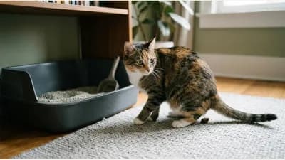 Why Does My Cat Use the Litter Box for One Thing but Not the Other?