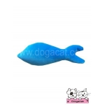ของเล่นแมว ตุ๊กตาปลาแคทนิป สีฟ้า
