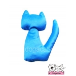 ของเล่นแมว ตุ๊กตาแมวแคทนิป สีฟ้า