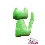 ของเล่นแมว ตุ๊กตาแมวแคทนิป สีเขียว
